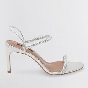 NEW BCBG MAXAZRIA Taylor Leather Braided Dress Sandal